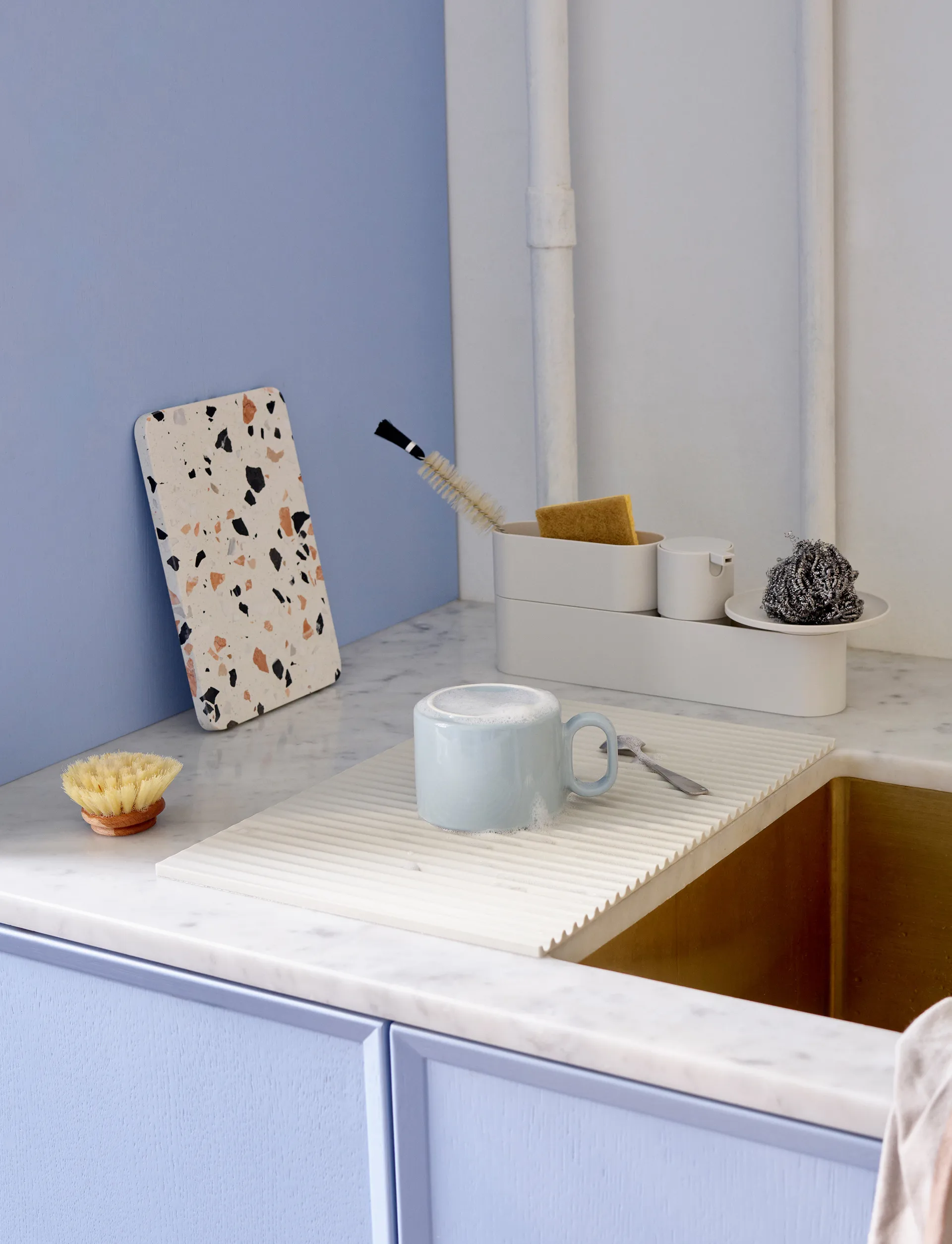 DISH-IT oppvaskstativ, Light Grey RIG-TIG