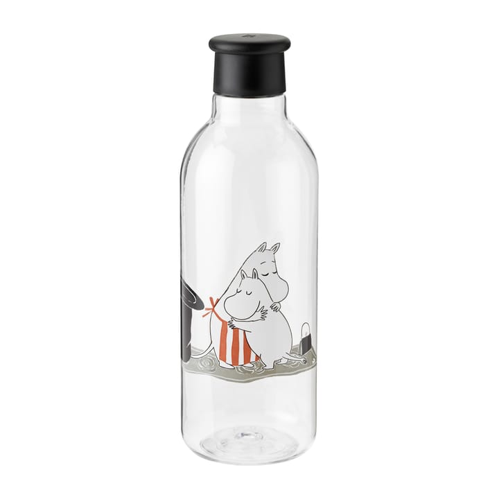 DRINK-IT Mummi vannflaske 0,75 l - Black-red - RIG-TIG