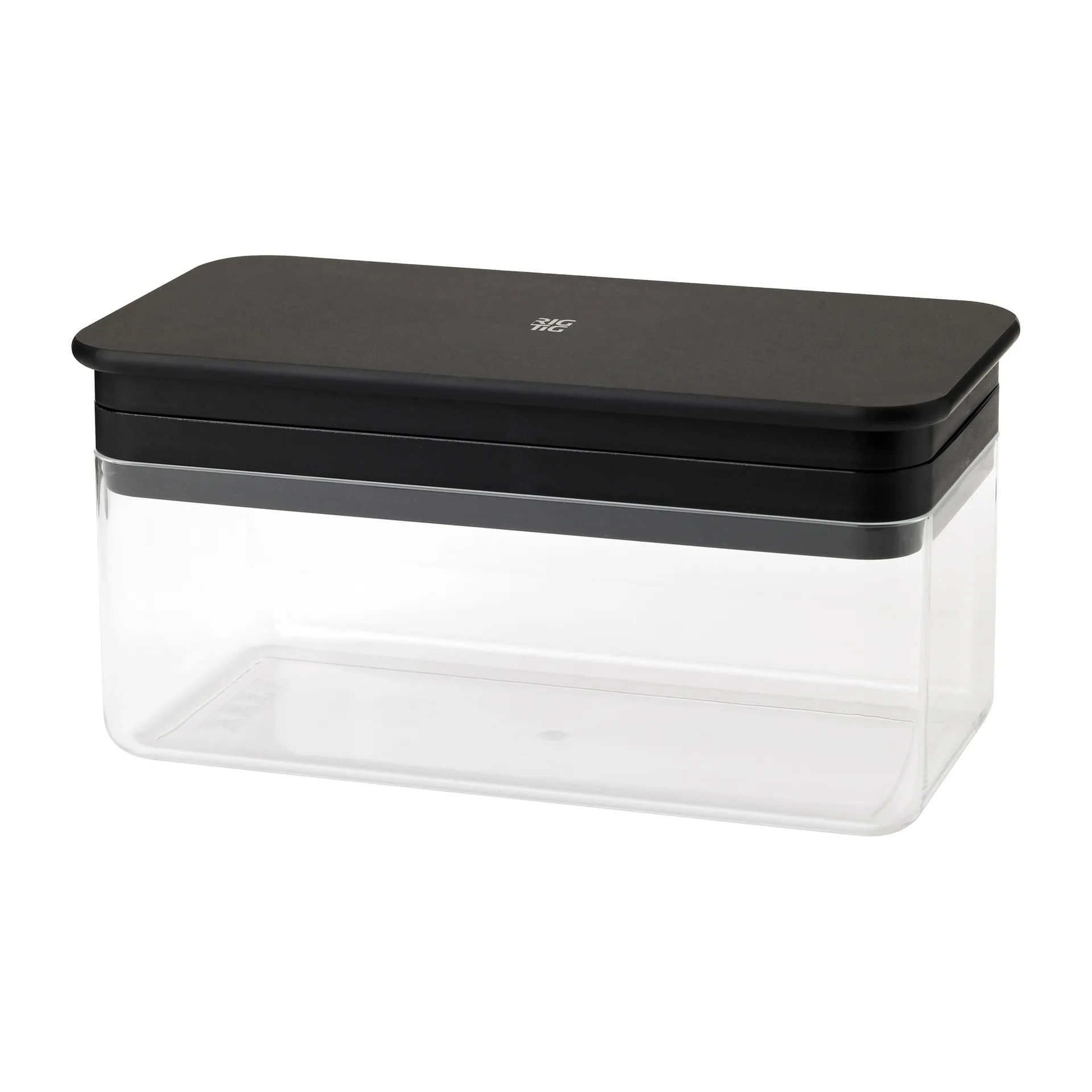 GRATE-IT rivjern med beholder, Black RIG-TIG