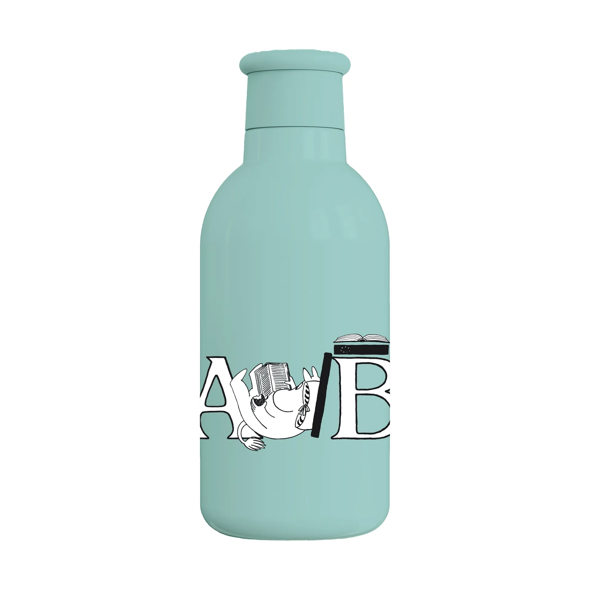 Moomin ABC termosflaske 0,5 L, Moomin turquoise RIG-TIG