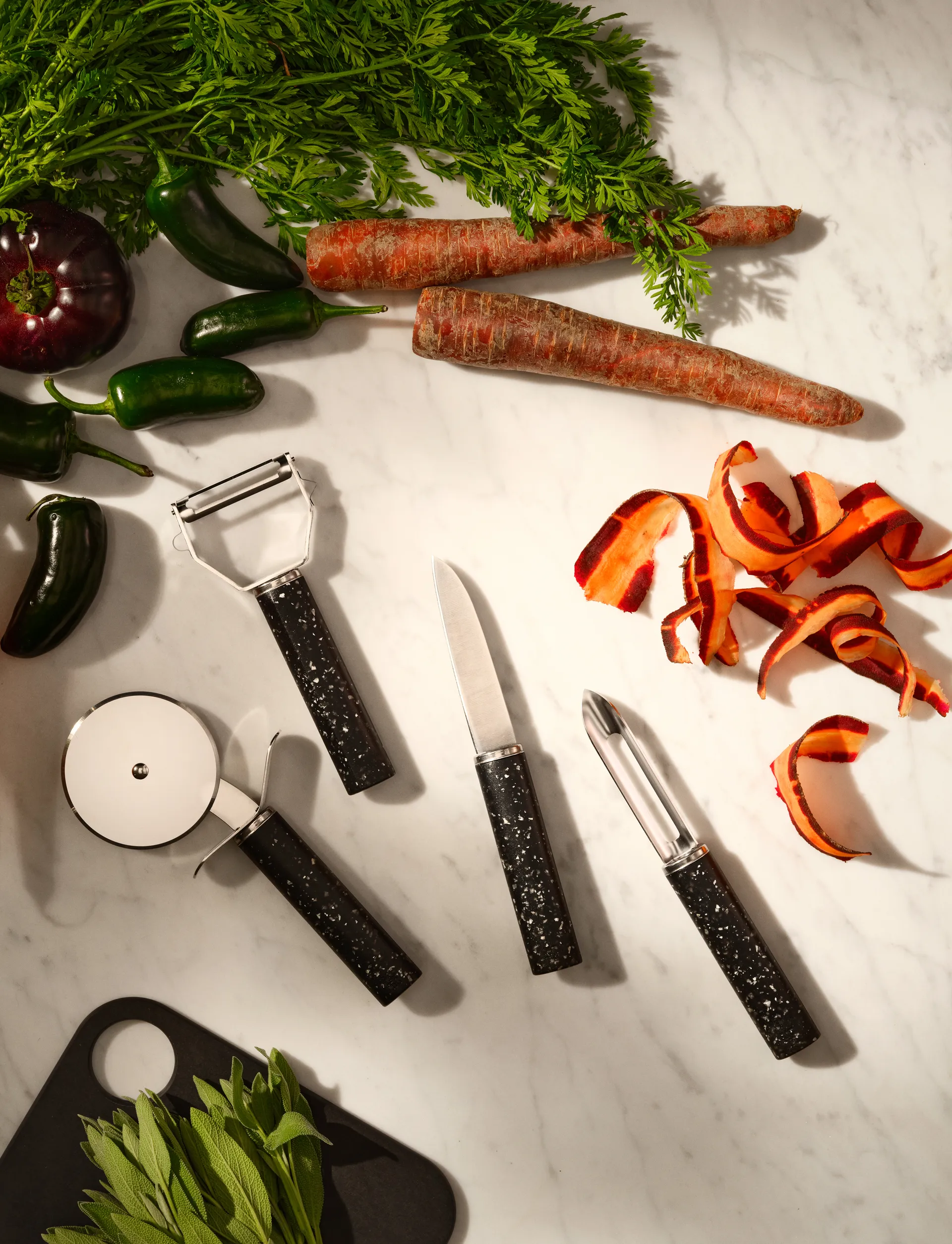 REDO potetskreller 18 cm, Black RIG-TIG