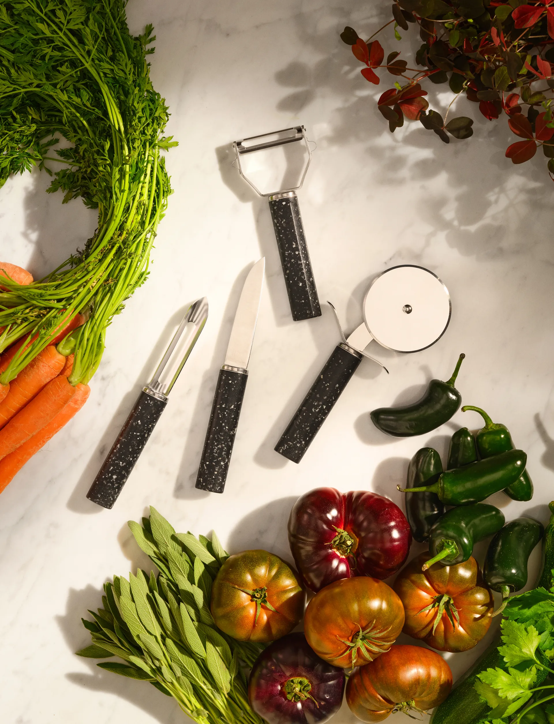 REDO potetskreller 18 cm, Black RIG-TIG