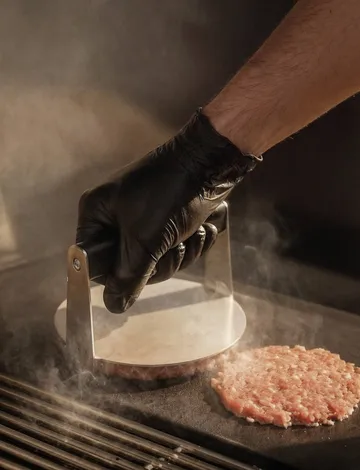 TOOL IT burgerpresse - Black, Ø13,9 cm - RIG-TIG