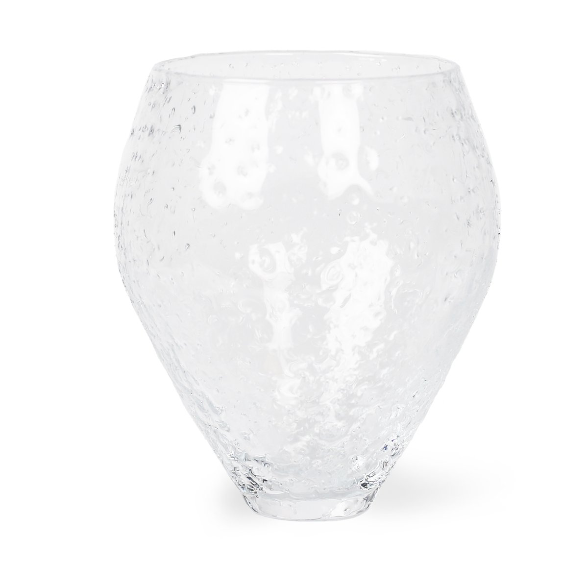 Bilde av Ro Collection Crushed glassvase medium Clear