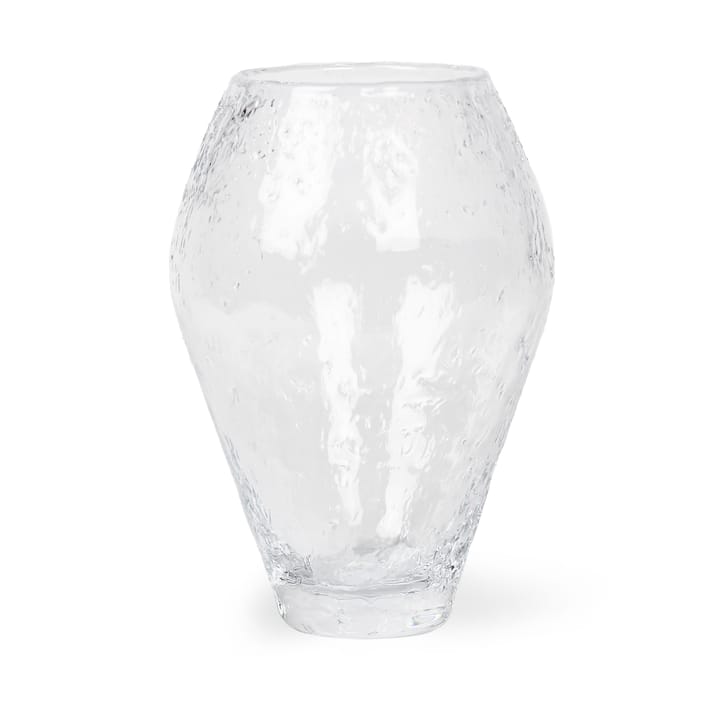 Crushed glassvase small - Clear - Ro Collection