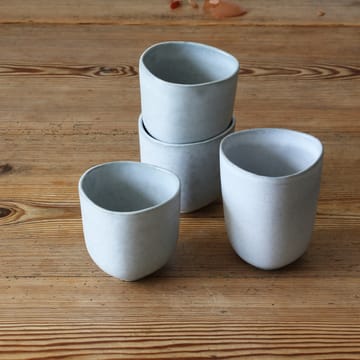 Cup no.36 2-stk. - Ash grey - Ro Collection