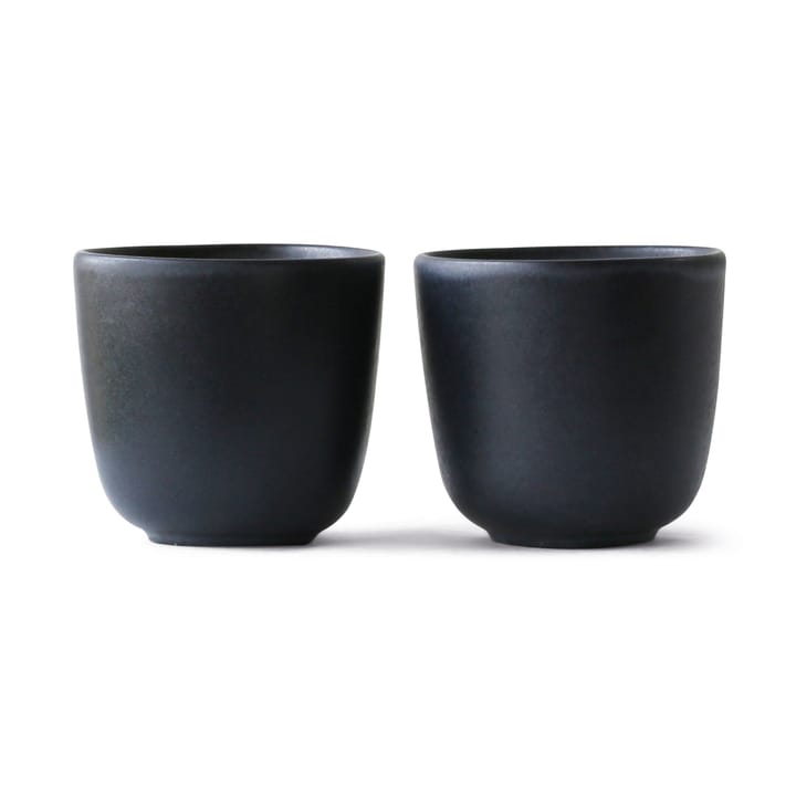 Cup no.36 2-stk. - Lava stone - Ro Collection