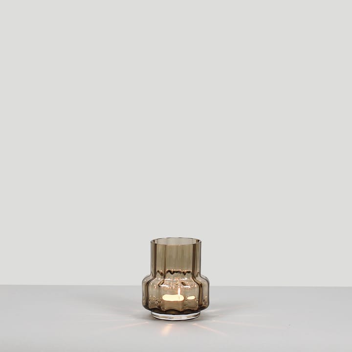 Hurrican reflections tealight no. 25, Sepia brown Ro Collection