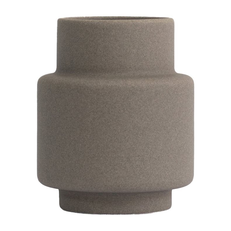 Bilde av Ro Collection Hurricane vase M Ø12 Dark Stone