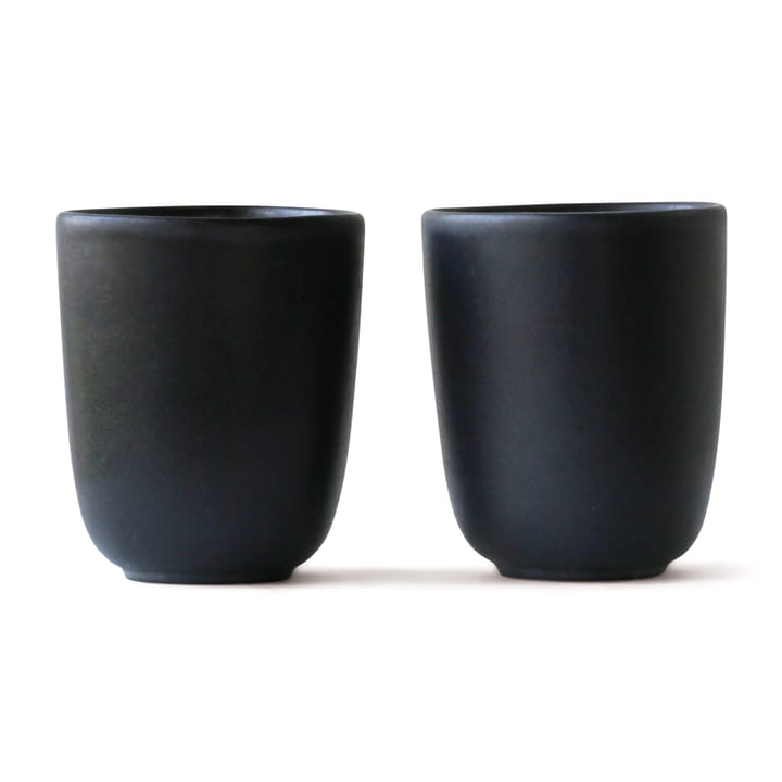 Mug no.37 2-stk. - Lava stone - Ro Collection