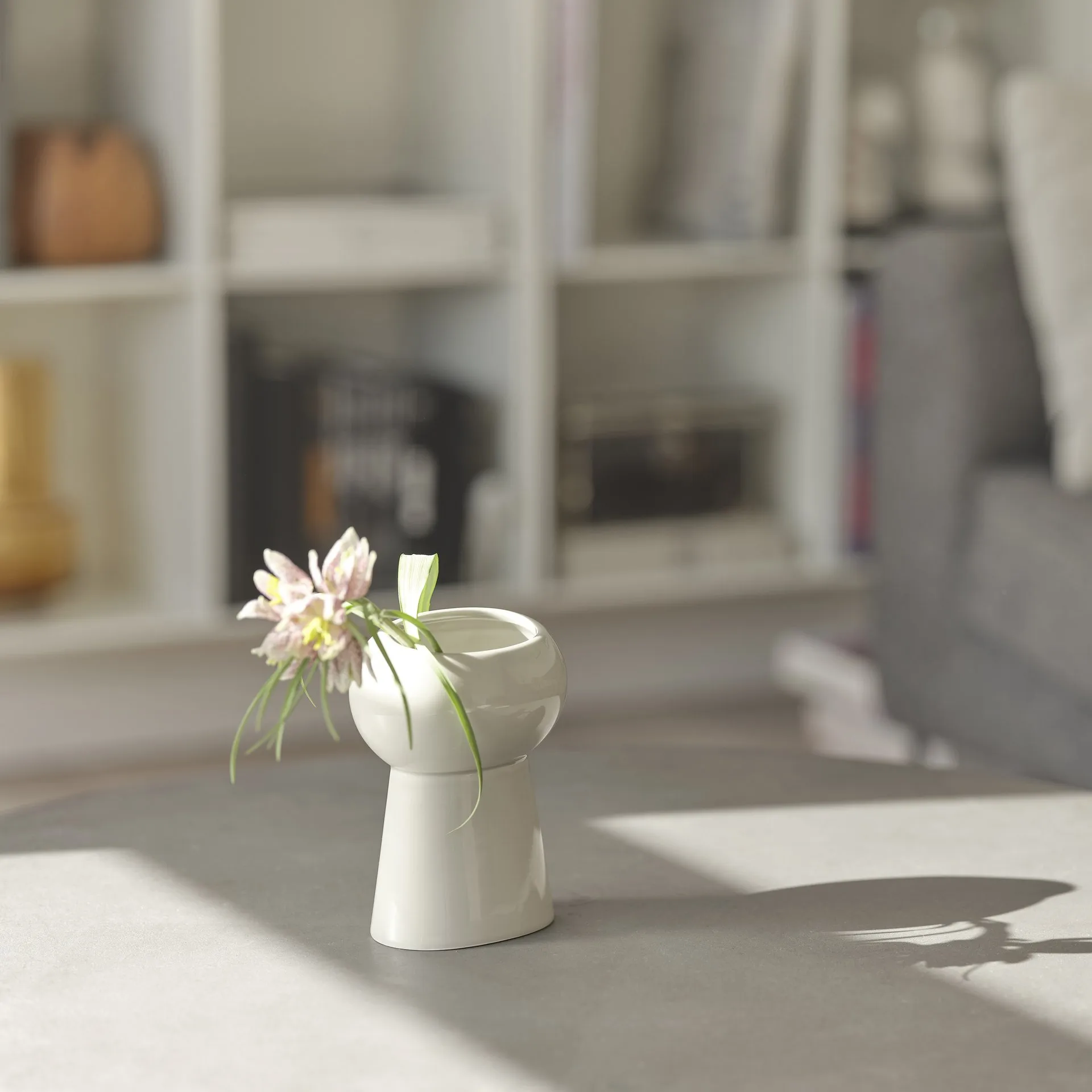 Oval vase no. 65, Moon stone Ro Collection