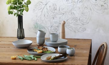 Plate no.34 2-stk. - Ash grey - Ro Collection