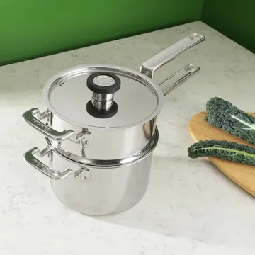 316 Series dampinnsatssett - Rustfritt stål, 2 deler - Robert Welch