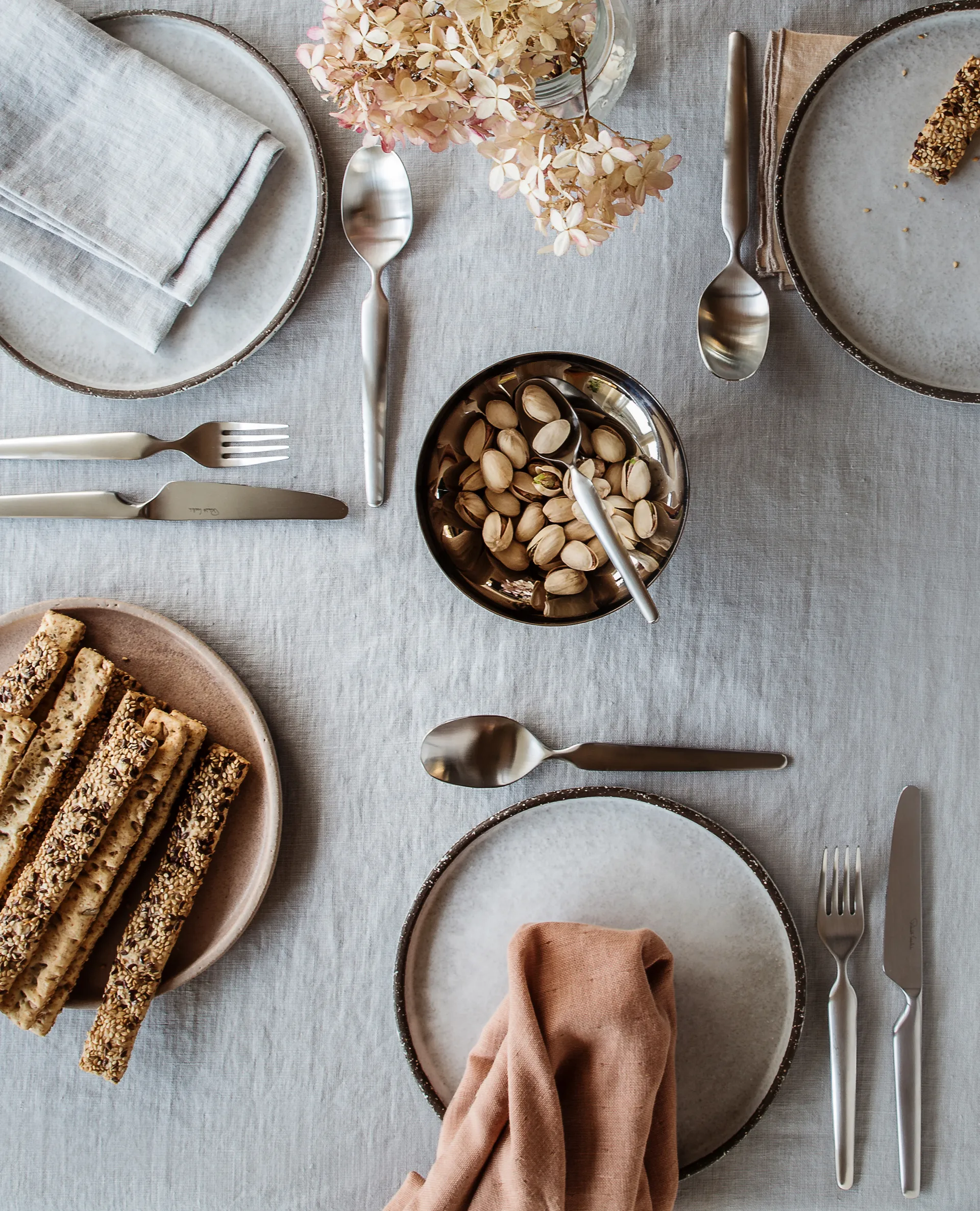 Bergen teskje matt, Rustfritt stål Robert Welch