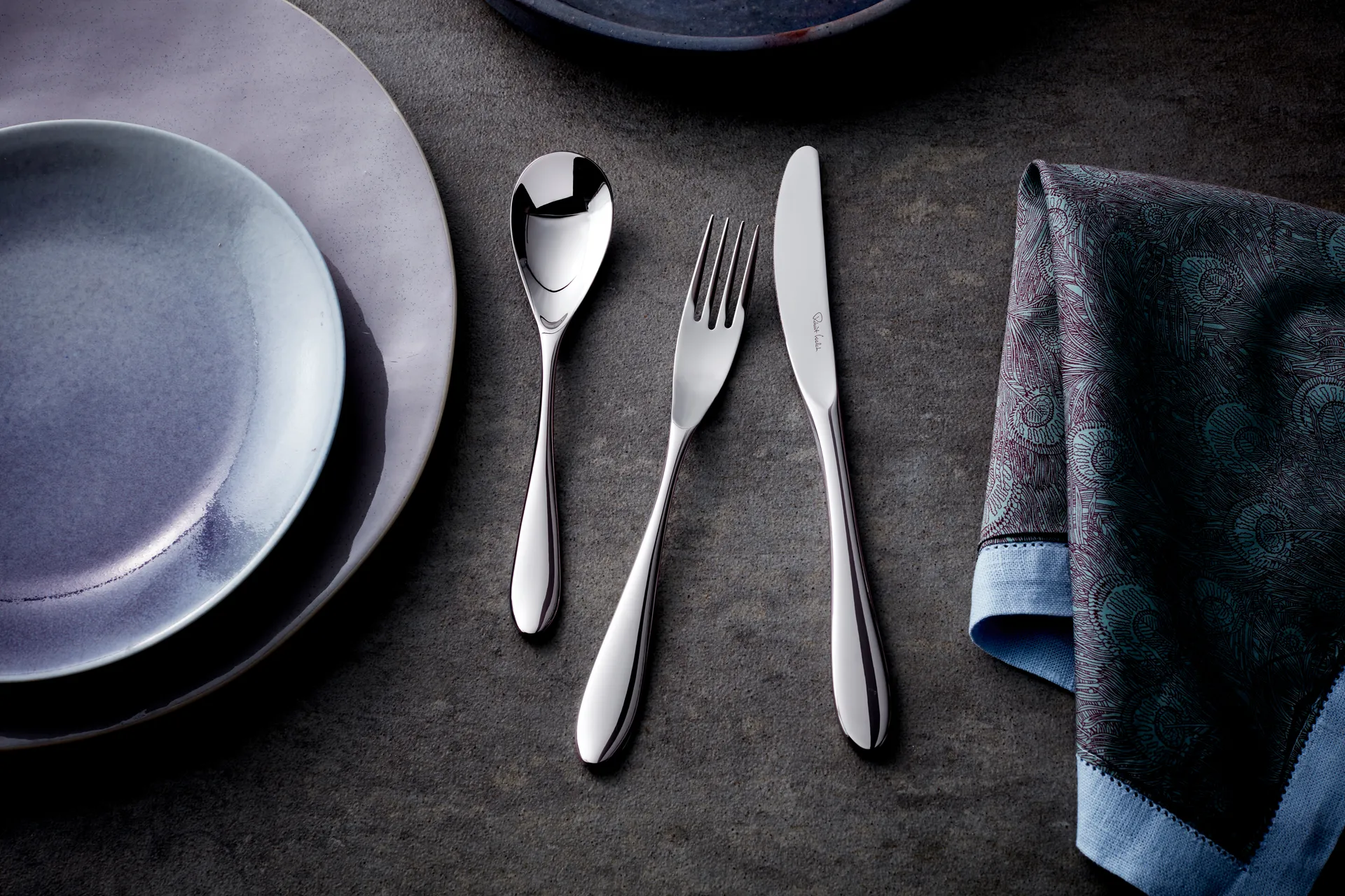 Bourton Bright bestikk, 42 deler Robert Welch