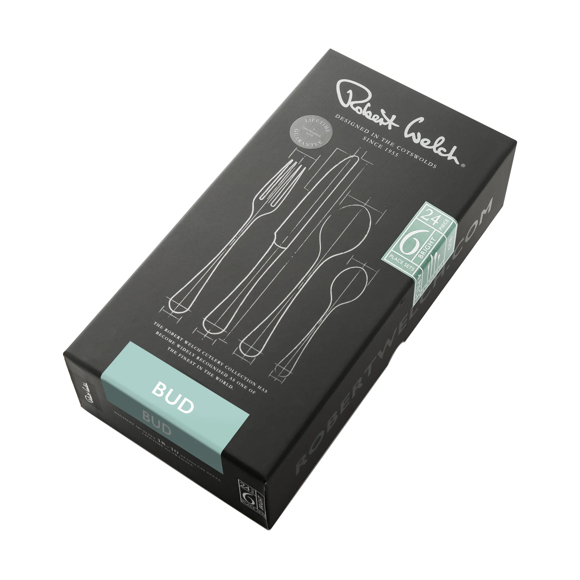 Bud Bright bestikk, 24 deler Robert Welch