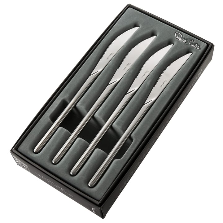 Bud Bright stekekniv 4 deler - Rustfritt stål - Robert Welch