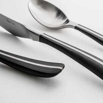 Contour bestikksett 24 deler - Svart - Robert Welch