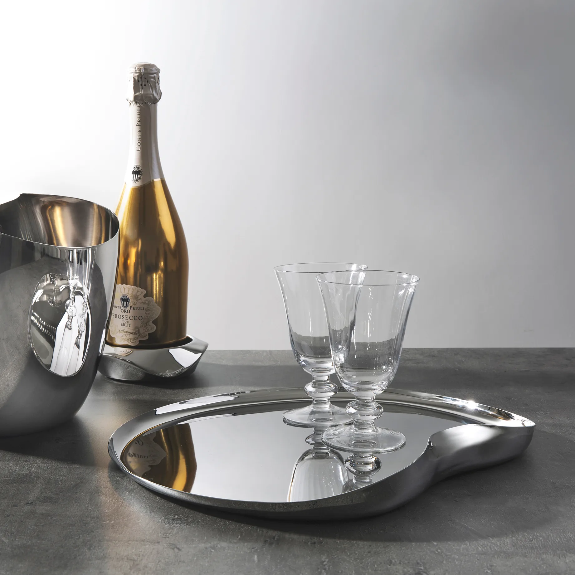 Drift serveringsfat 36 cm, Blank Robert Welch