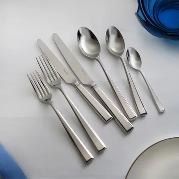 Fairford bright bestikksett - Rustfritt stål, 7 deler - Robert Welch