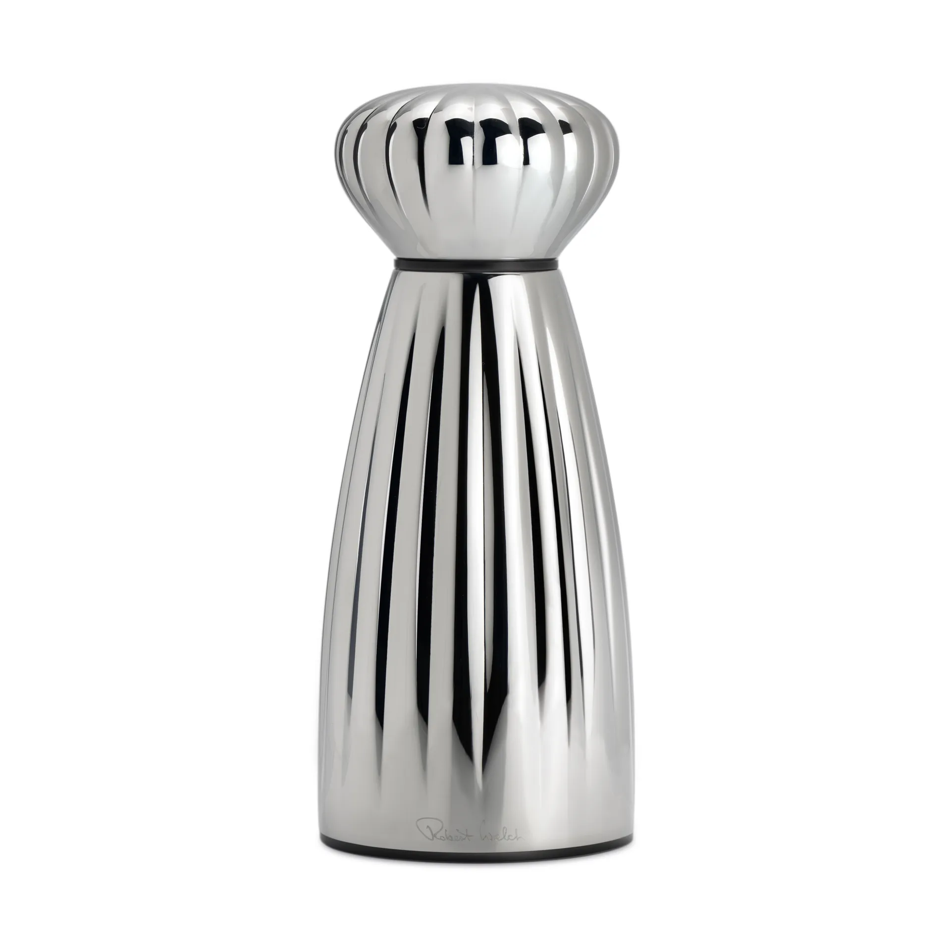 Palm Bright pepperkvern rustfritt stål 16,8 cm., Svart Robert Welch