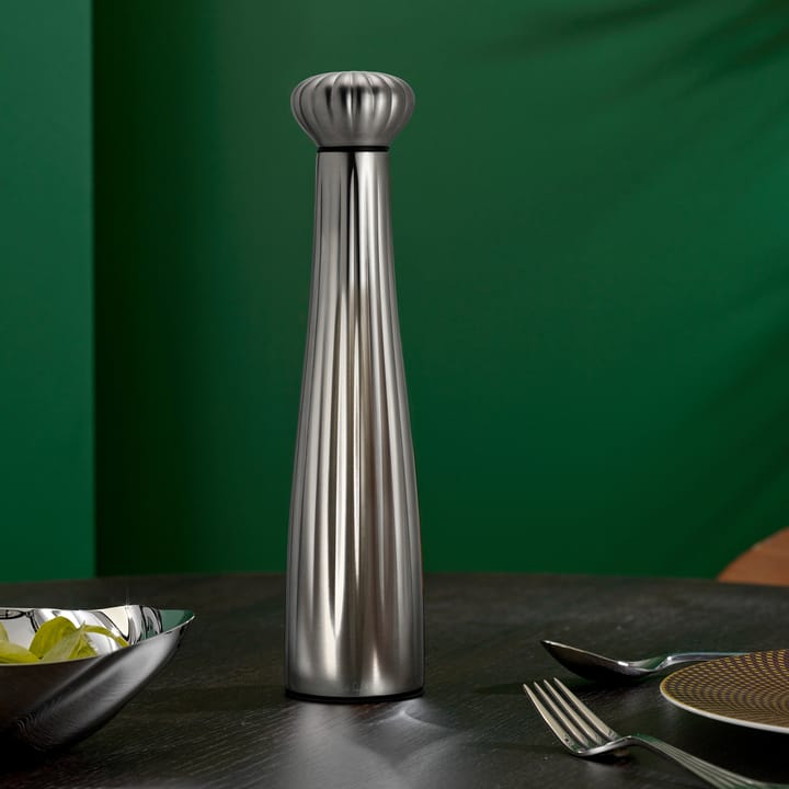 Palm Satin  pepperkvern rustfritt stål 31,2 cm., Svart Robert Welch