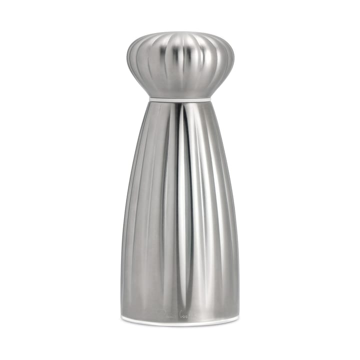 Palm Satin  saltkvern rustfritt stål 16,8 cm - Hvit - Robert Welch