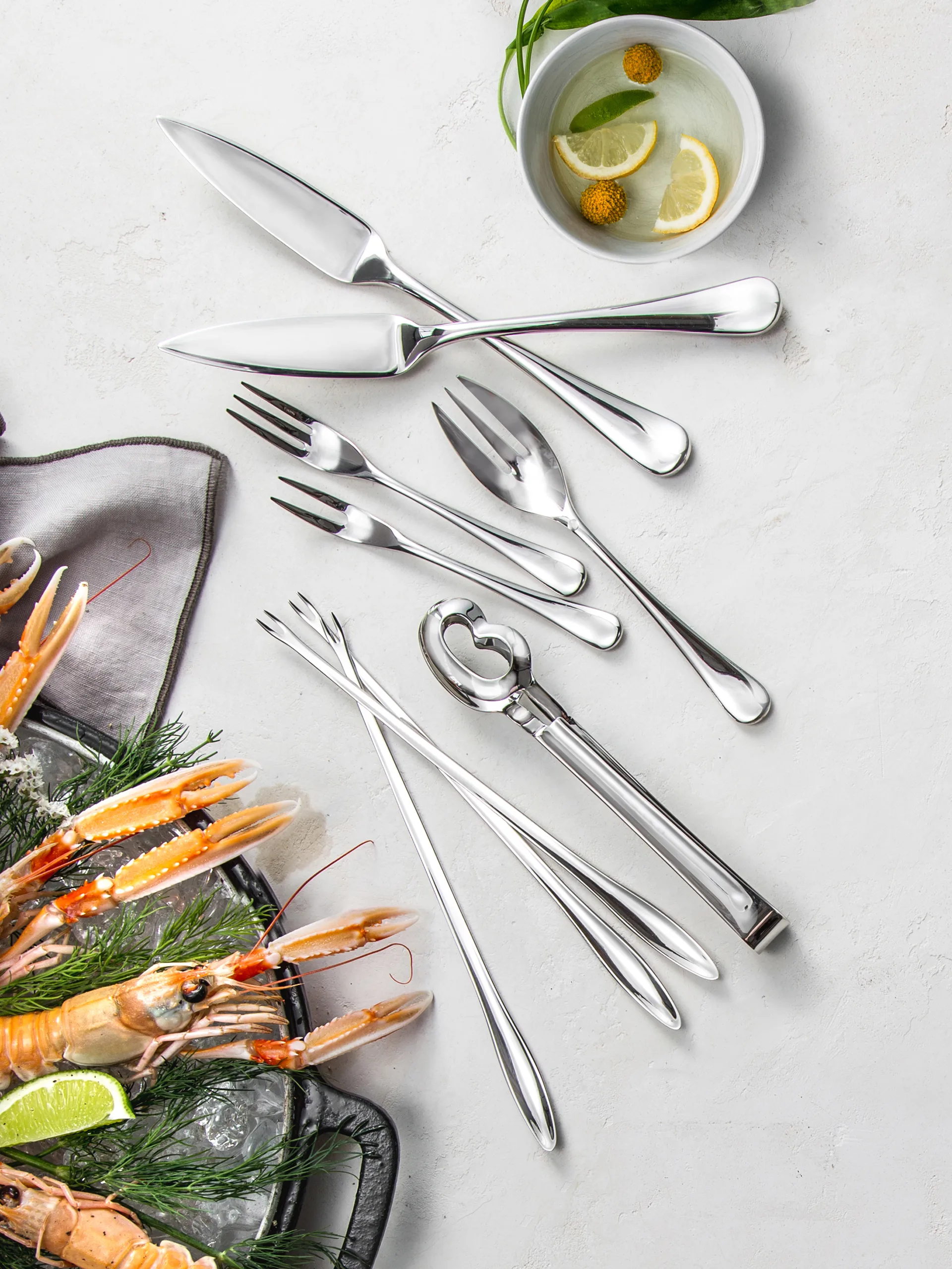 Radford fiskekniv blank, Rustfritt stål Robert Welch