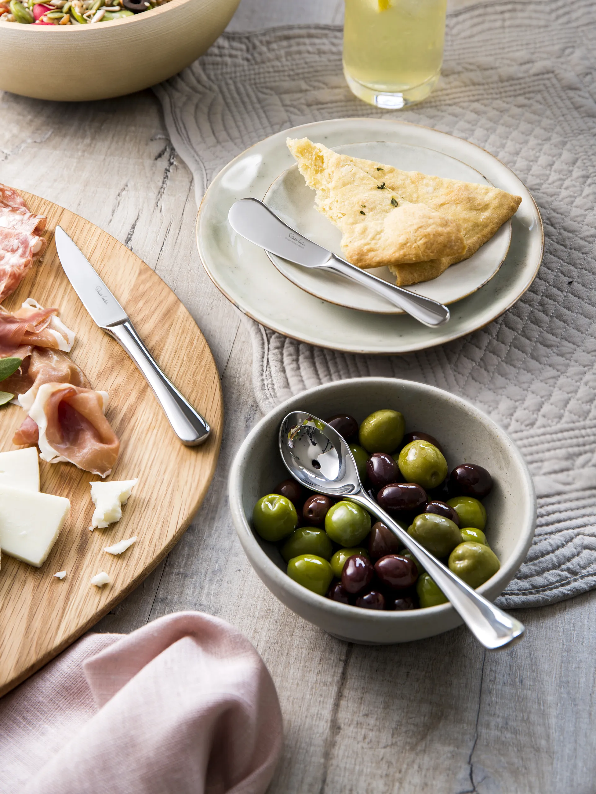 Radford olivenskje blank, Rustfritt stål Robert Welch