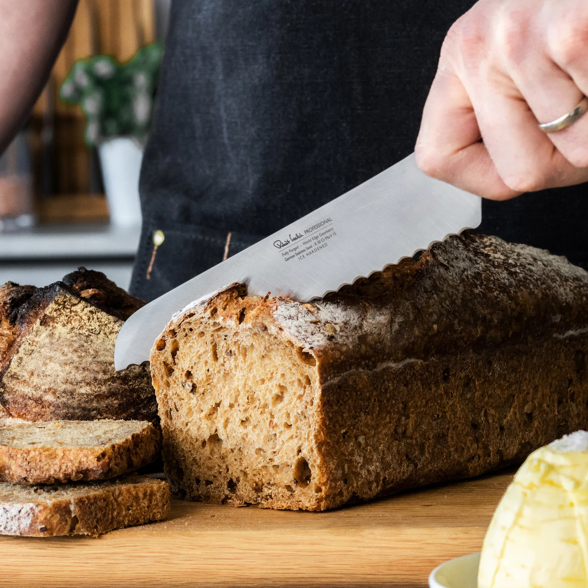 Robert Welch Professional brødkniv 22 cm, Rustfritt stål Robert Welch