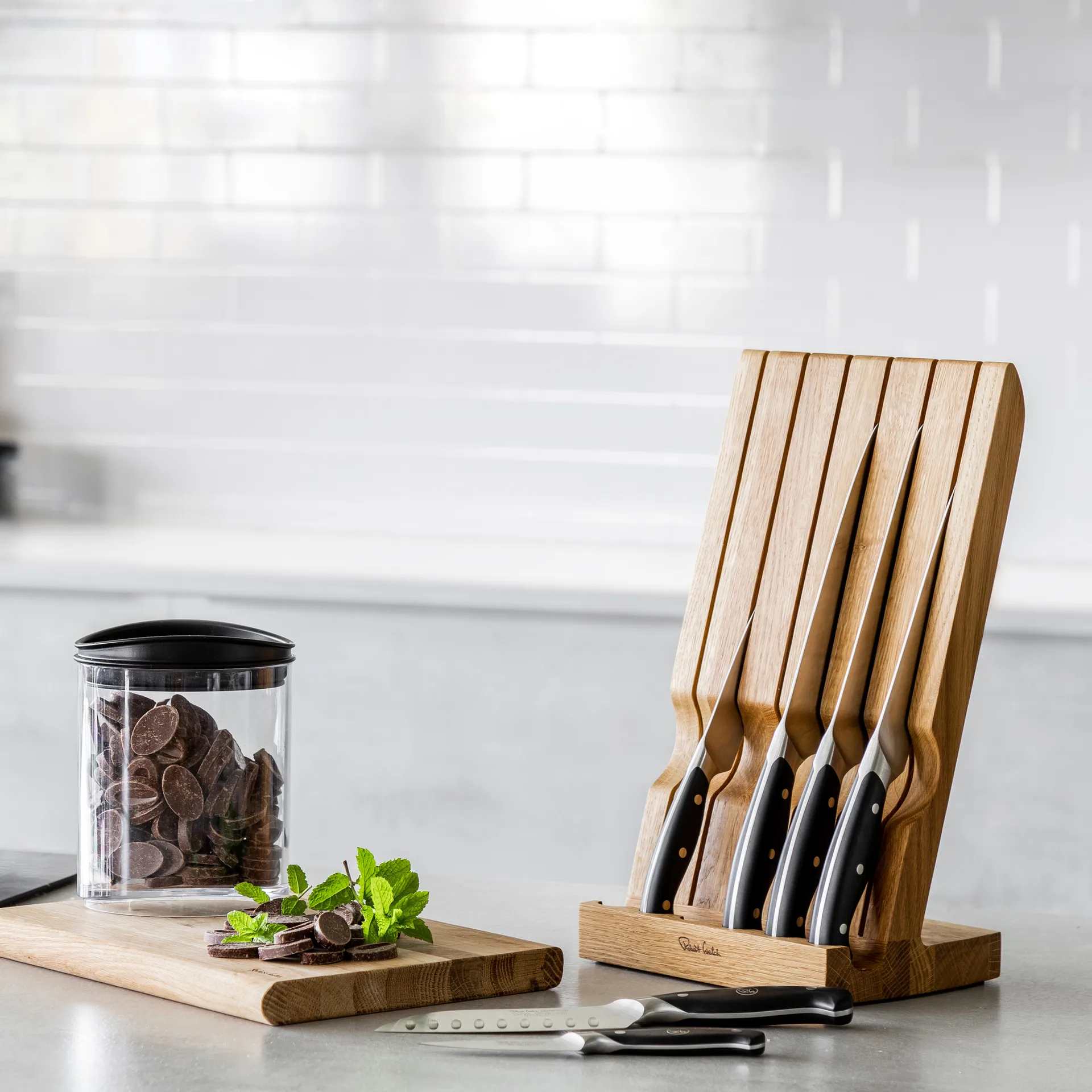 Robert Welch Professional knivsett eik, 7 deler Robert Welch