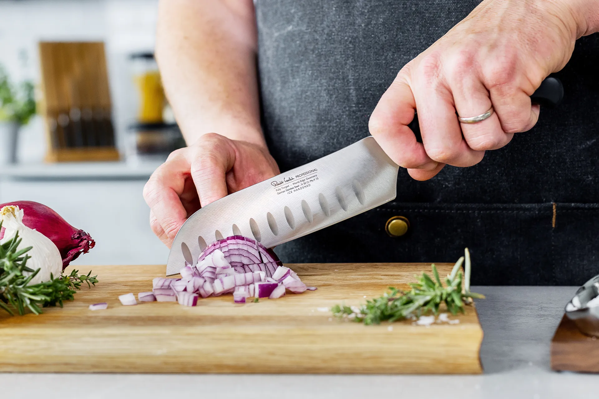 Robert Welch Professional santokukniv 17 cm, Rustfritt stål Robert Welch