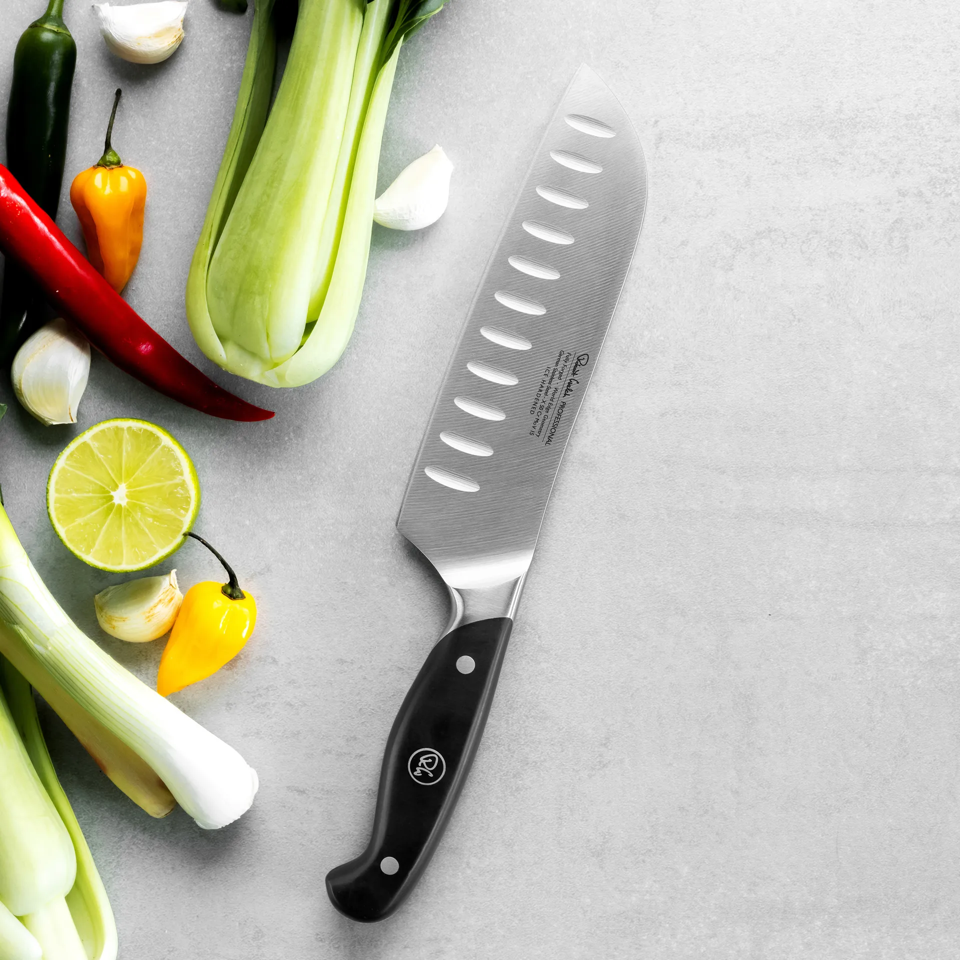 Robert Welch Professional santokukniv 17 cm, Rustfritt stål Robert Welch