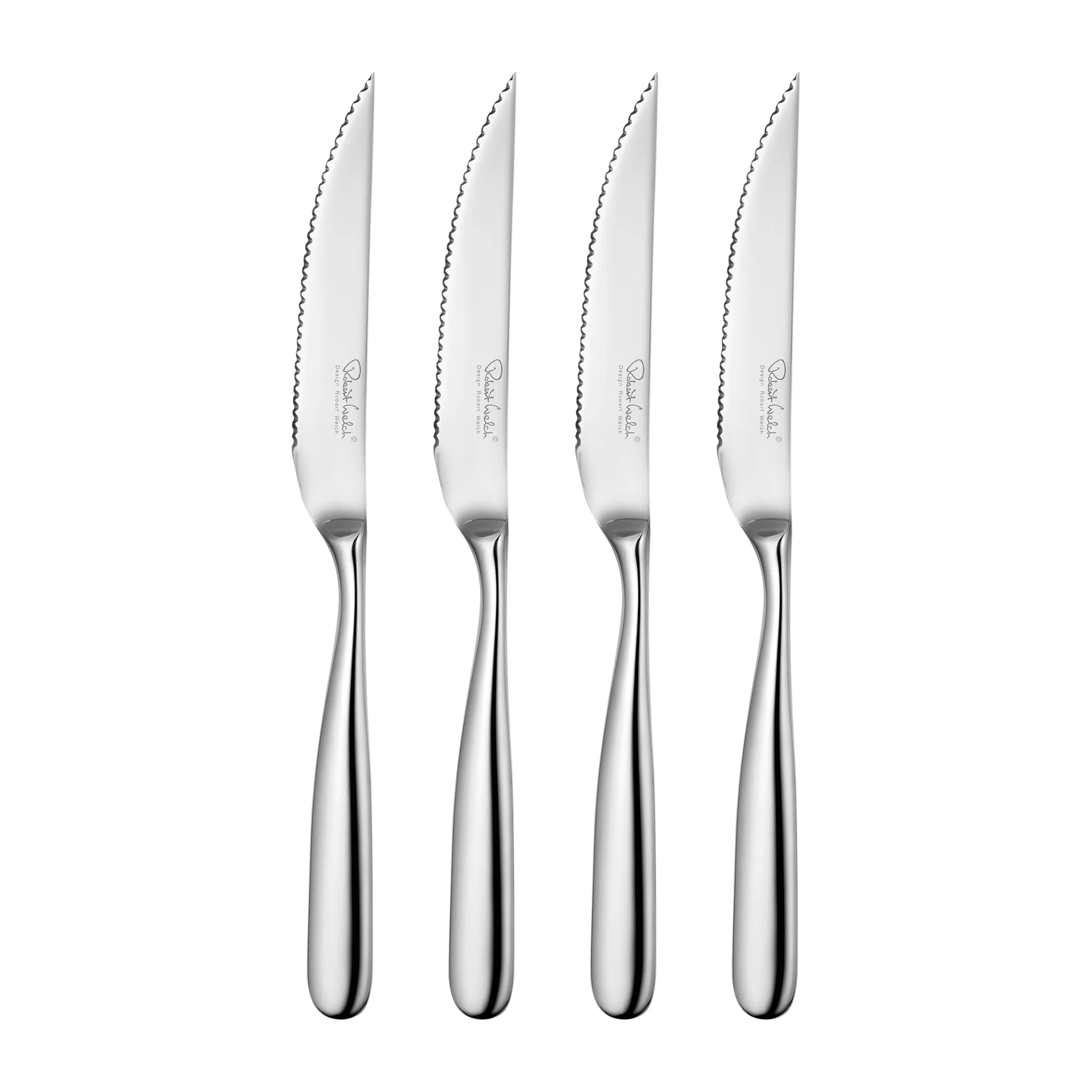Stanton Bright grillkniv 4-pakning, Rustfritt stål Robert Welch