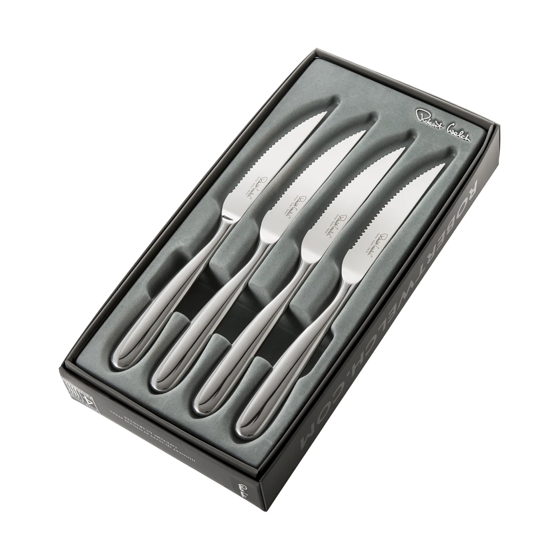 Stanton Bright grillkniv 4-pakning, Rustfritt stål Robert Welch