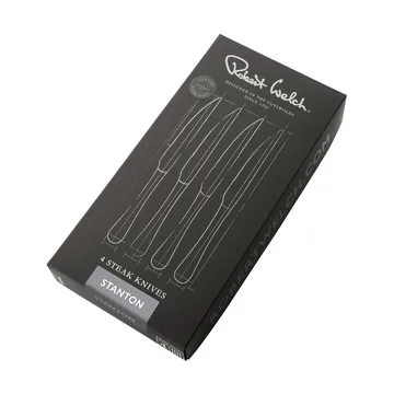 Stanton Bright grillkniv 4-pakning - Rustfritt stål - Robert Welch