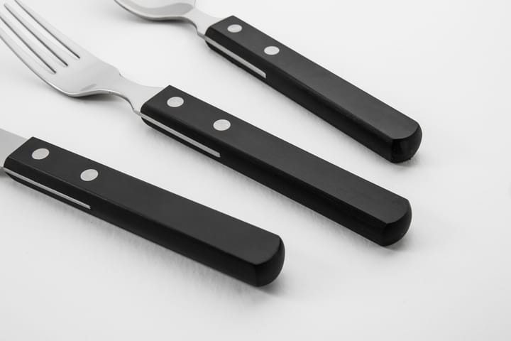 Trattoria bestikksett 56 deler, Svart Robert Welch