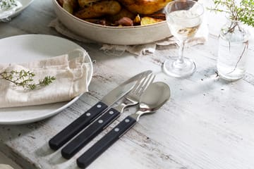 Trattoria bestikksett 56 deler - Svart - Robert Welch