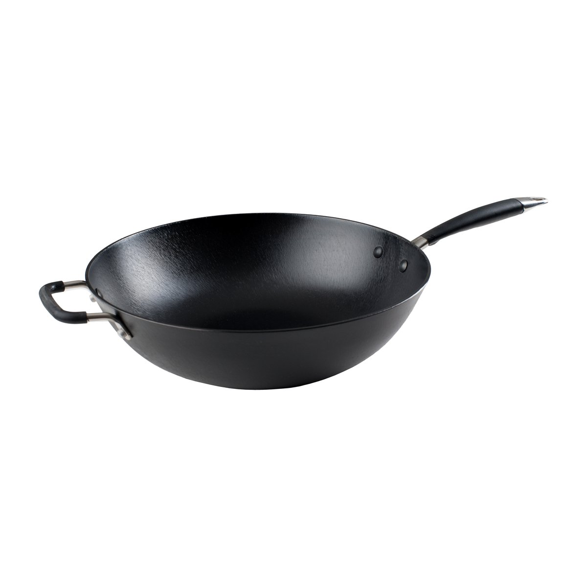 Lett Støpejern Wokpanne 34 cm