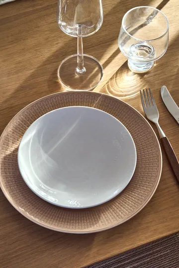 Blå eld tallrik - Hvit, 23 cm - Rörstrand