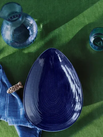 Blå ild serveringsfat - Blå, 20x29 cm - Rörstrand