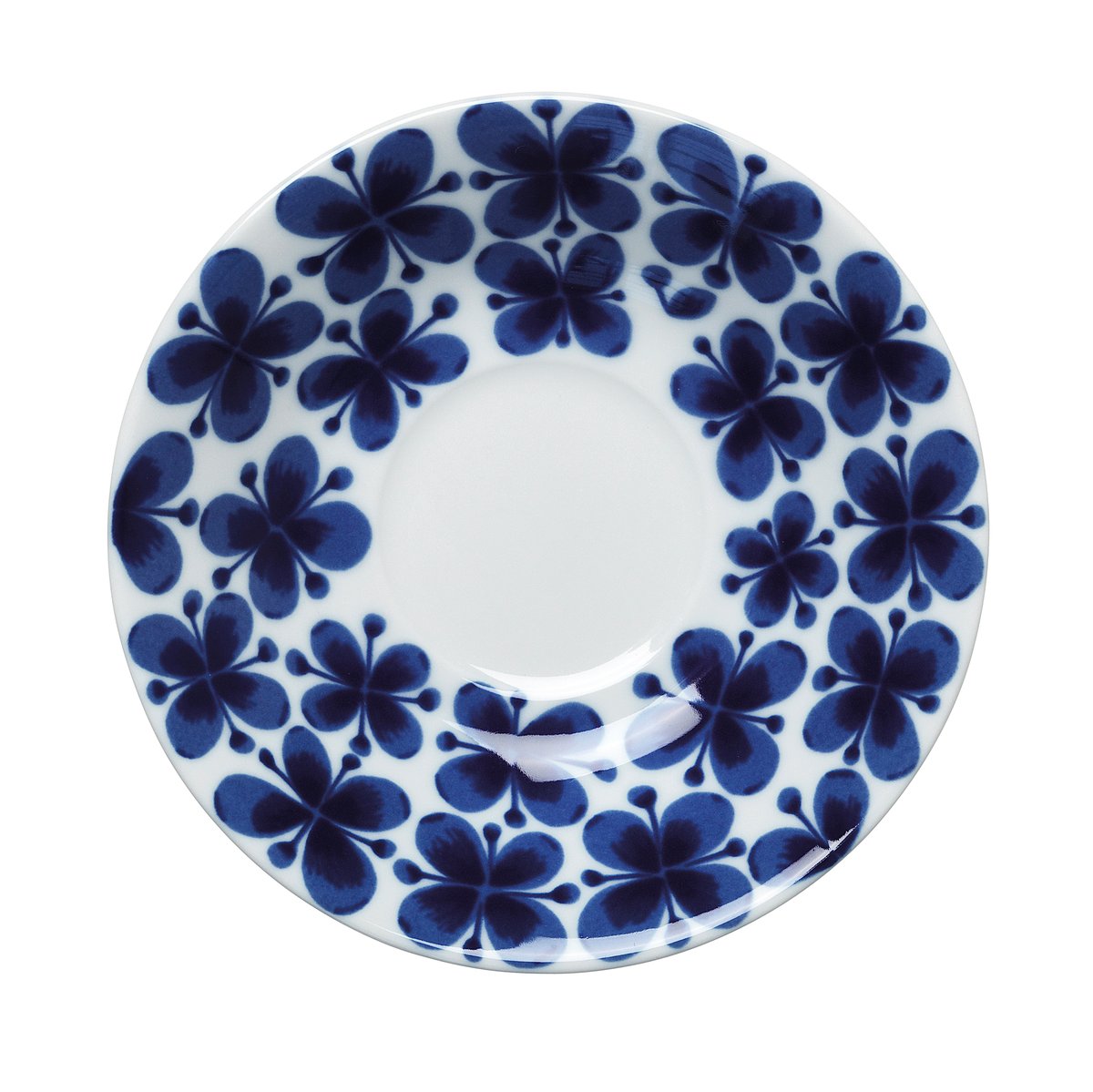 Rörstrand Mon Amie asjett til kopp 13 cm | Skandinavisk Design | Teskåler & Kaffeskåler | Blå