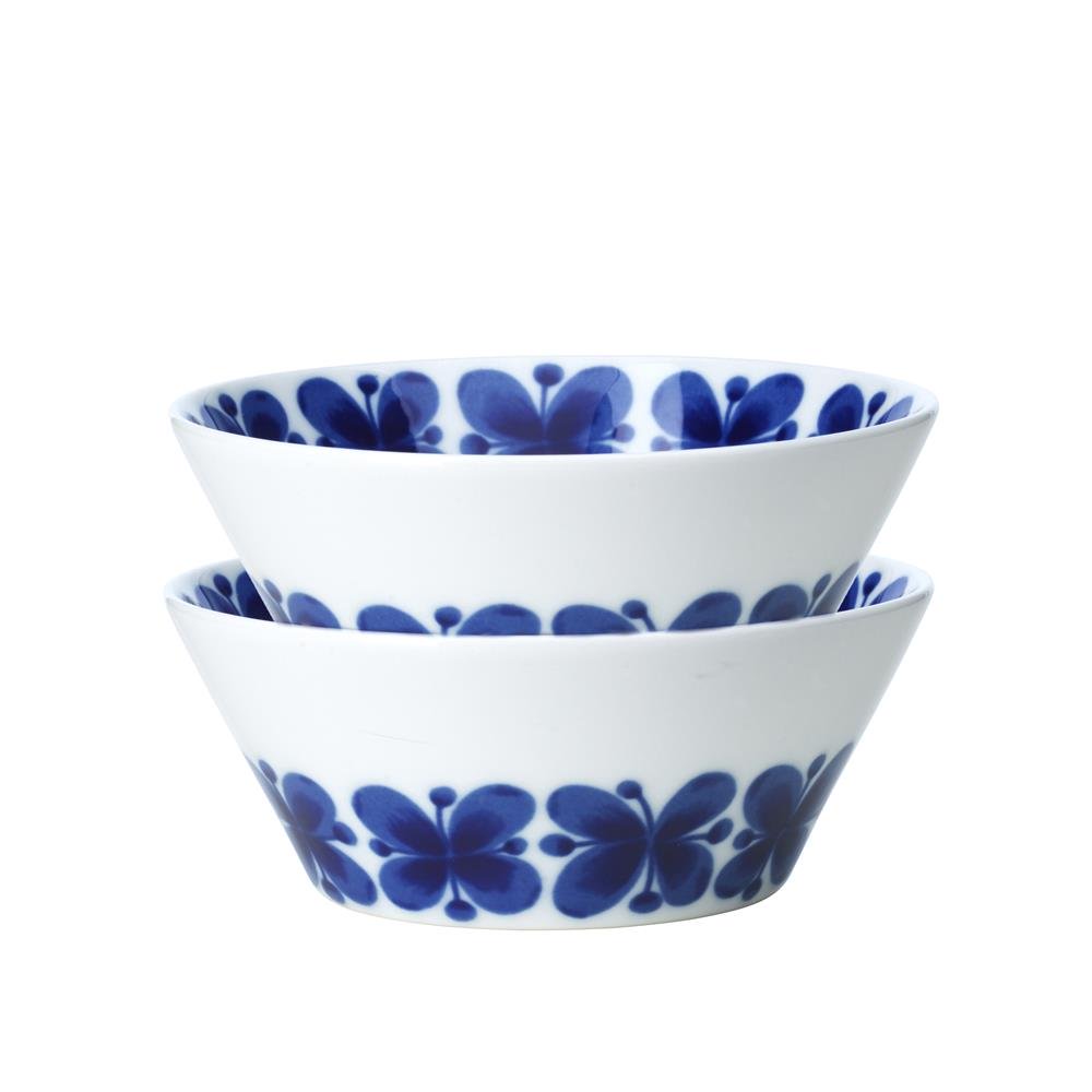 Rörstrand Mon Amie skål 30 cl 2-pakk 2-pakk | Skandinavisk Design | Frokostskåler | Blå