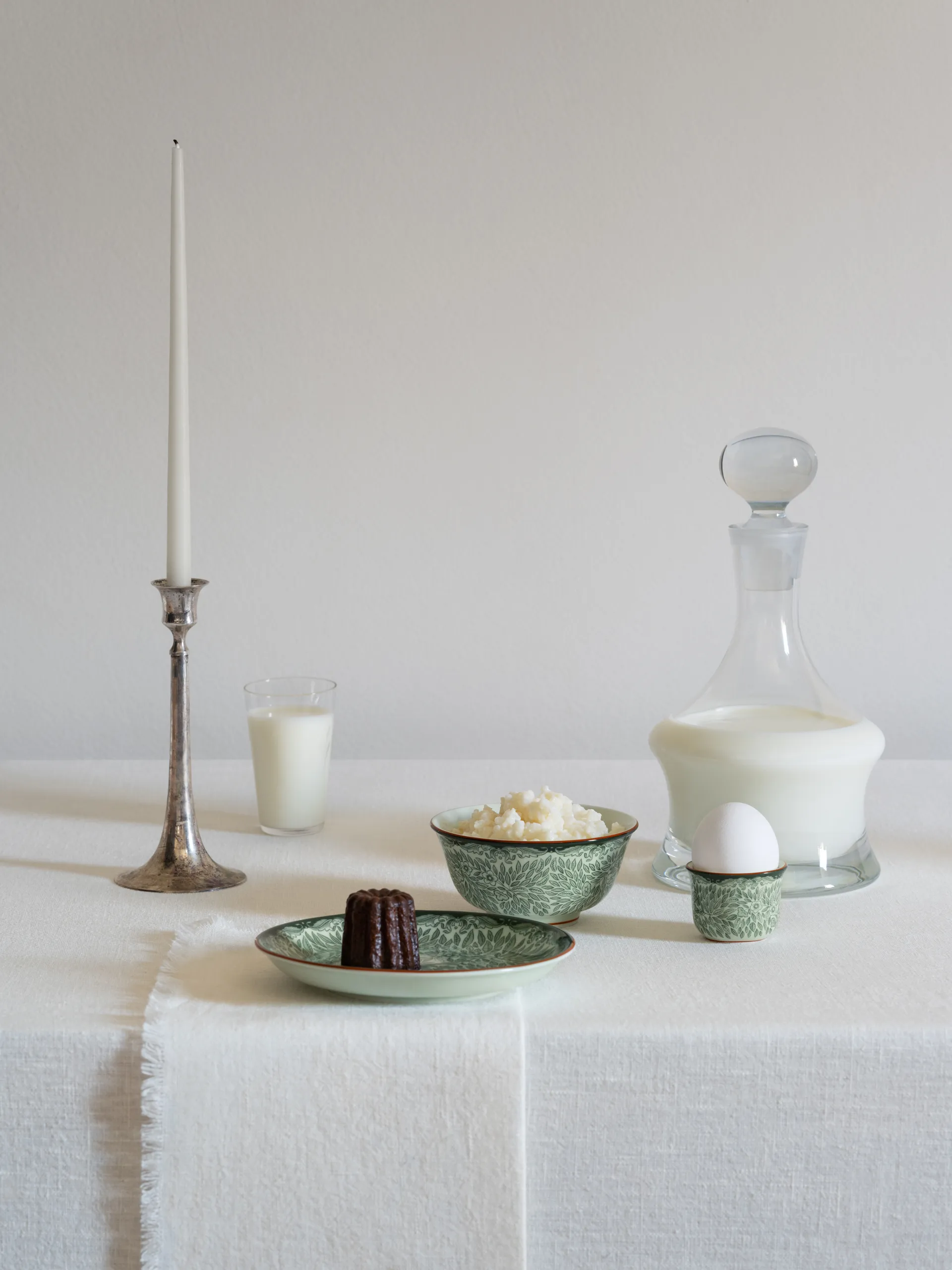 Ostindia Floris asjett Ø16 cm, Grønn Rörstrand