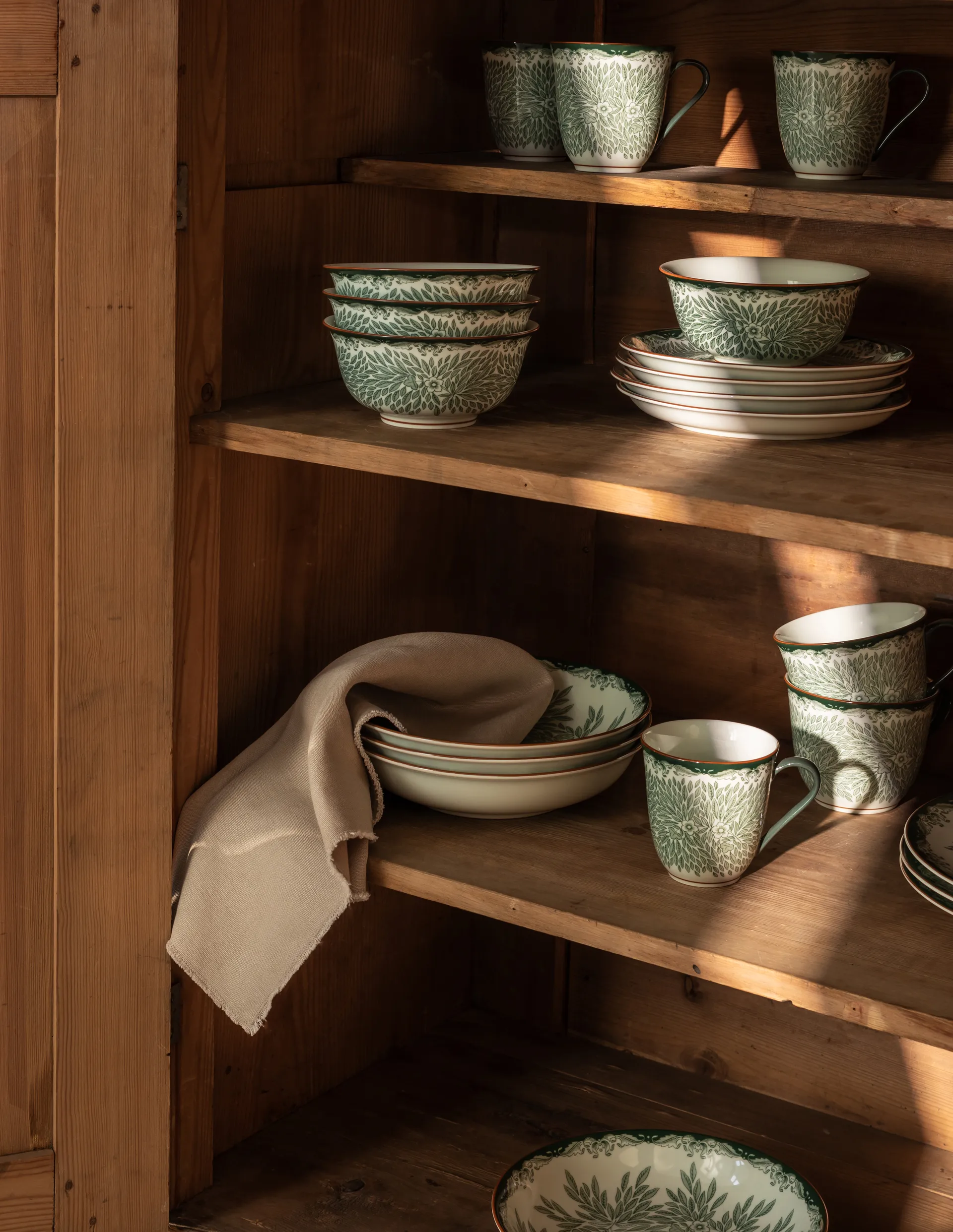 Ostindia Floris skål 30 cl, Grønn Rörstrand