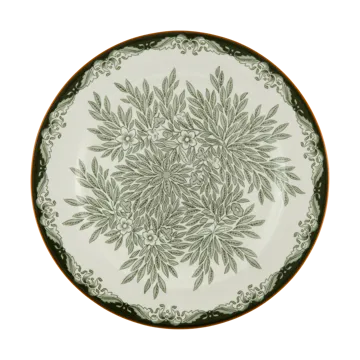 Ostindia Floris tallerken Ø27 cm - Grønn - Rörstrand