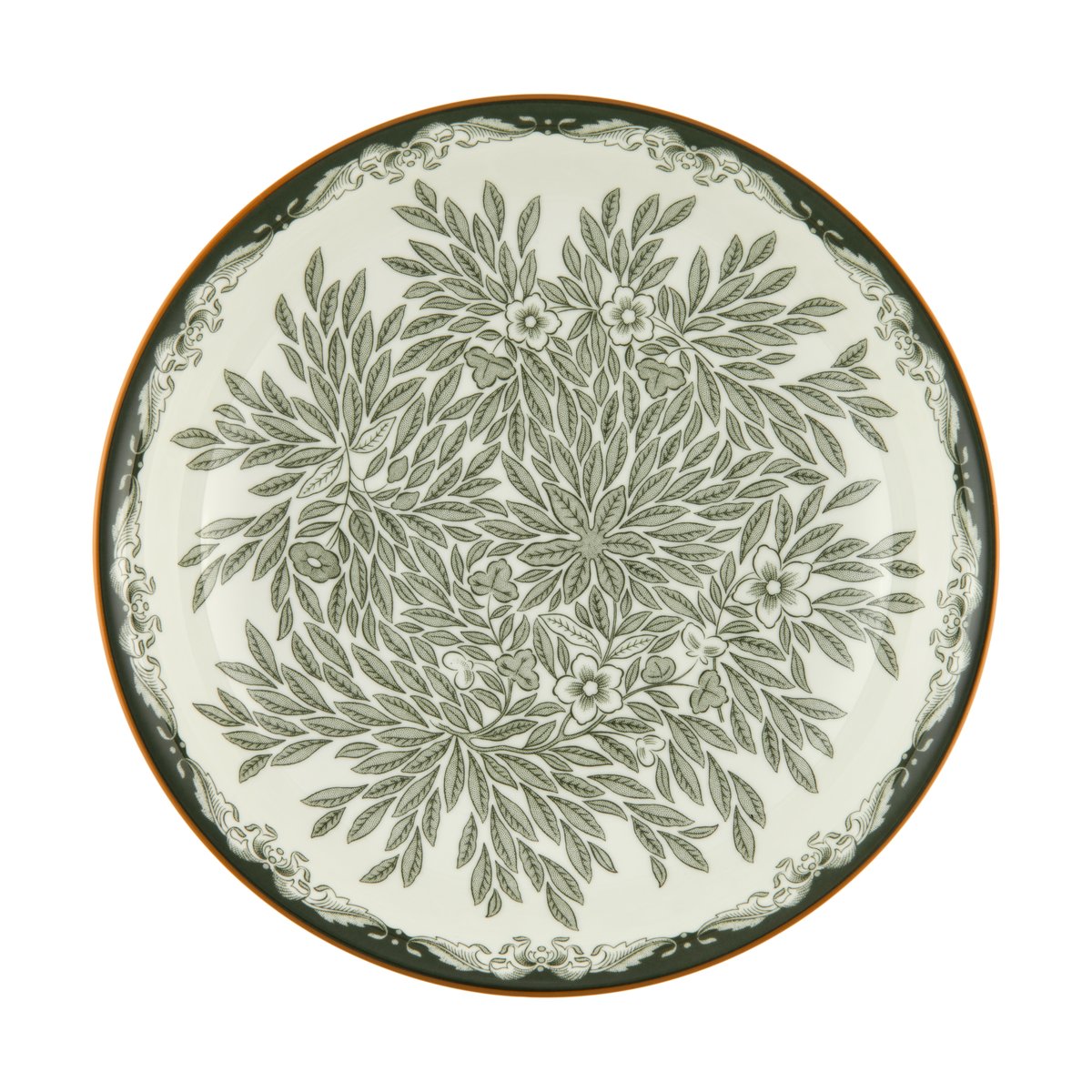 Rörstrand - Ostindia Floris dyp tallerken 22 cm grønn
