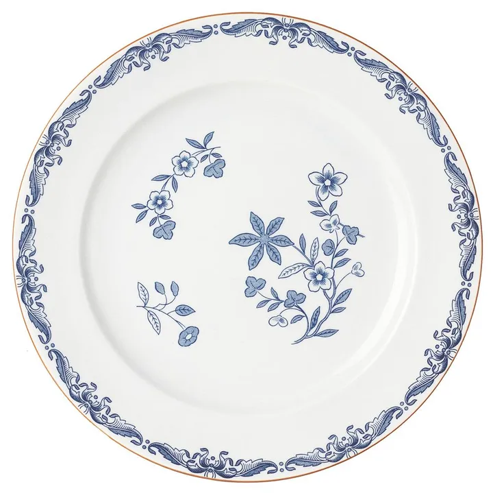 Ostindia tallerken flat - Blå, Ø21 cm - Rörstrand