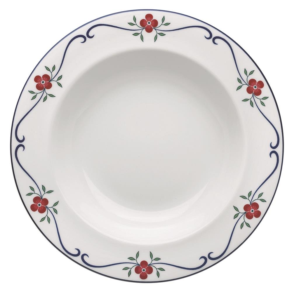 Rörstrand Sundborn tallerken dyp 21 cm | Skandinavisk Design | Dype tallerkener | Blå
