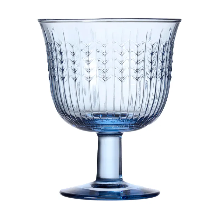 Swedish Grace drikkeglass på fot 25 cl 2-pakk - Blå - Rörstrand